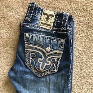 Mens Rock Revival Jeans